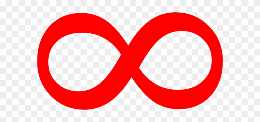 Red Infinity Sign Png #252634