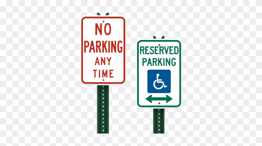 Traffic Signs - Handicap Parking Sign #252641
