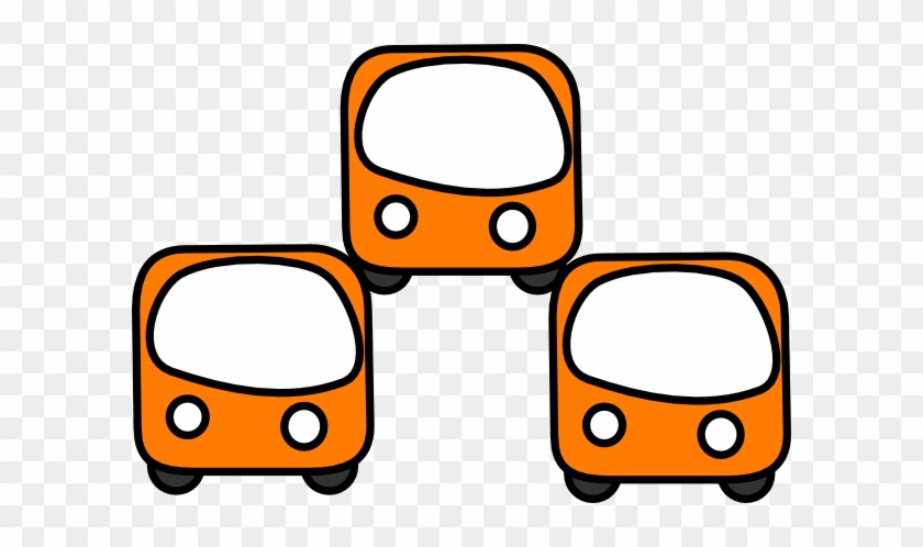 Nearby Buses Clip Art - Bus Clip Art #252840