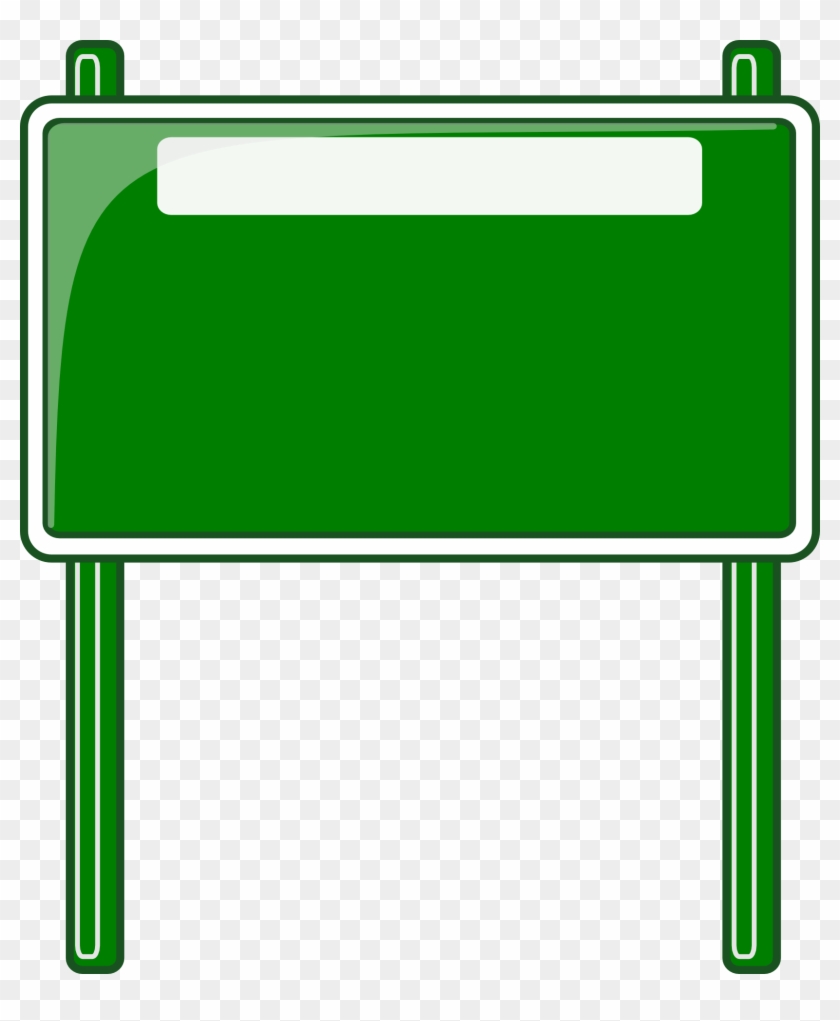 Blank Road Sign Transparent #252871