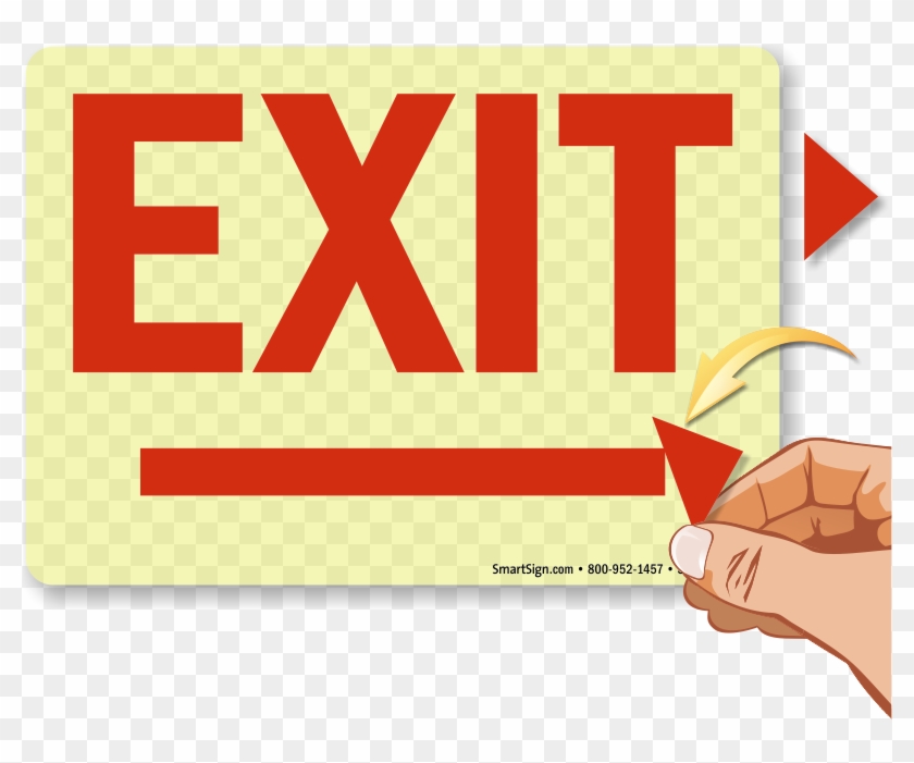 Zoom, Price, Buy - Fire Exit Signage #252884