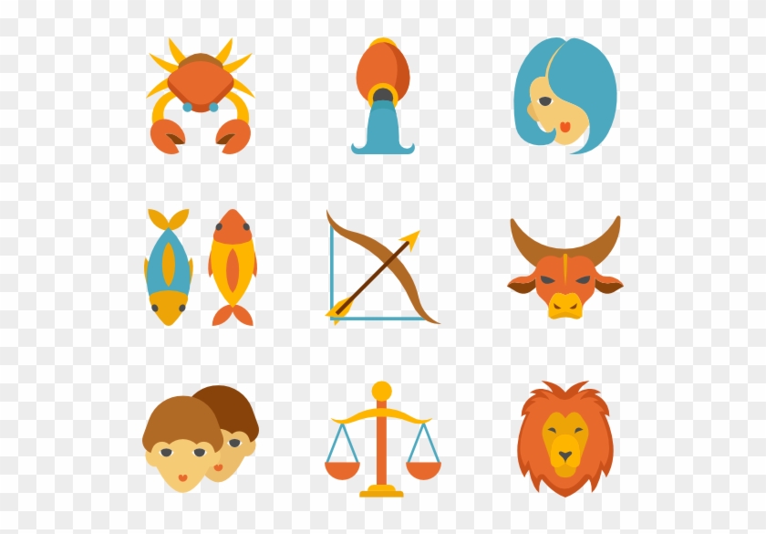 Linear Color Zodiac Signs - Zodiac Sign Icons #252901