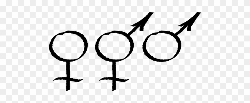 Female Male Symbols Clipart - Female Symbol #252968
