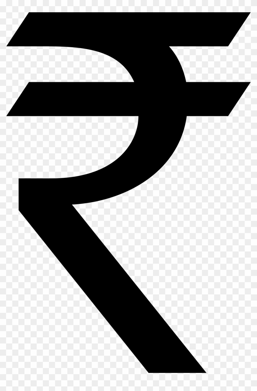 28 Collection Of Rupee Symbol Clipart - Indian Rupee Symbol #252983