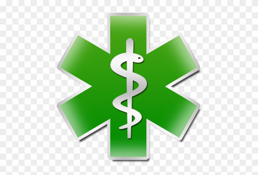 Green Star Of Life Clip Art - Star Of Life #253004