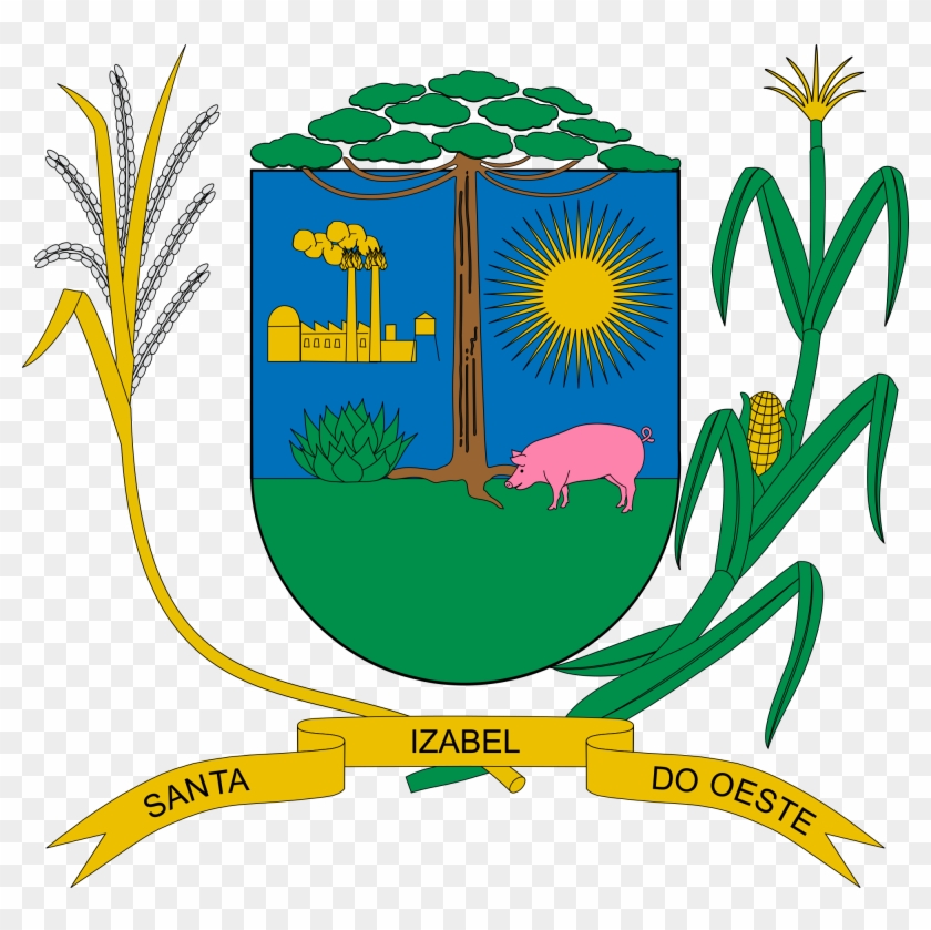 Brasão De Santa Izabel Do Oeste - Gobierno Regional La Libertad #253015