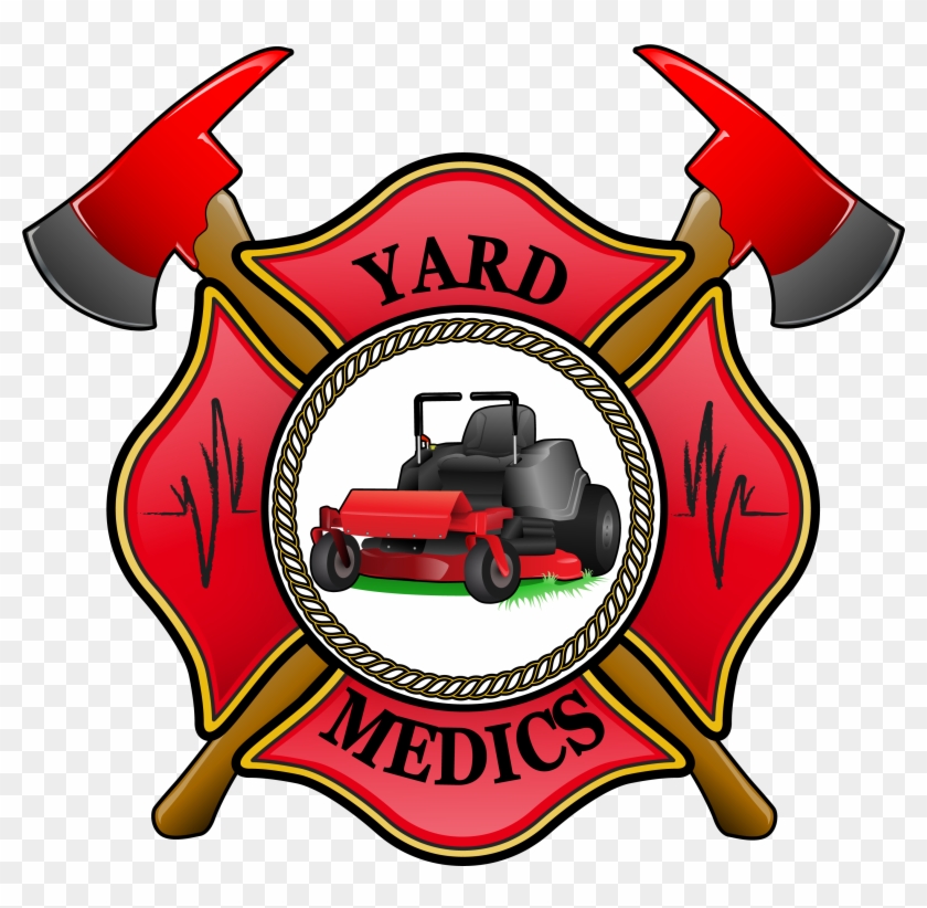 Yard Medics Sc Logo - Firefighter Lawn Service #253033