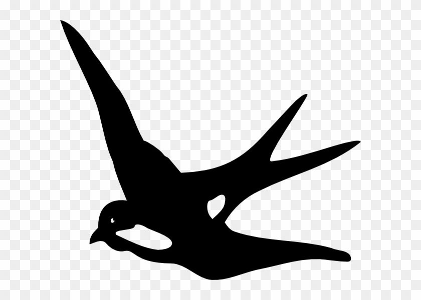 Clipart Of Swallow Bird Clip Art At Clker Com Vector - Swallows Clip Art #253174