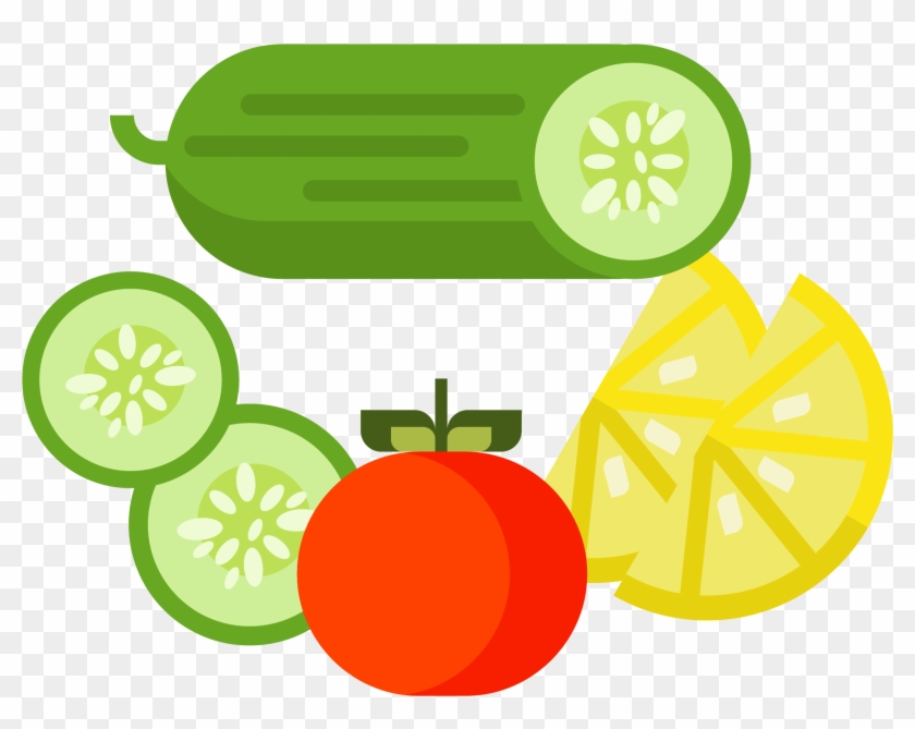 Fried Rice Lemon Vegetable Clip Art - Vector Graphics #253270