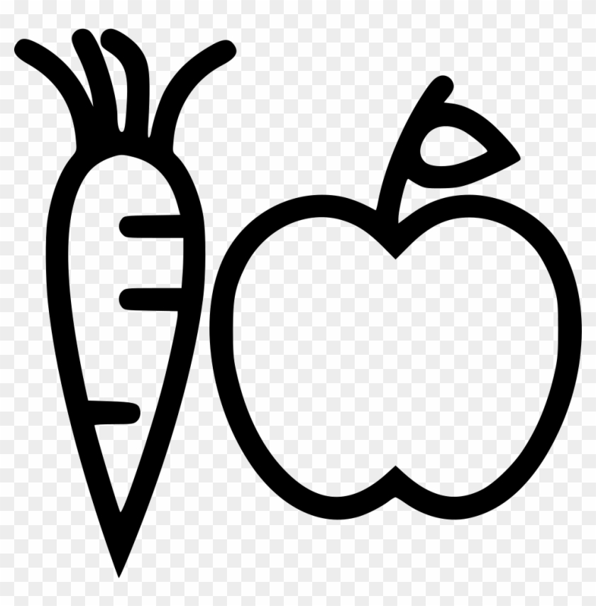 Fruits Vegetables Comments - Fruits And Vegetables Icon #253288
