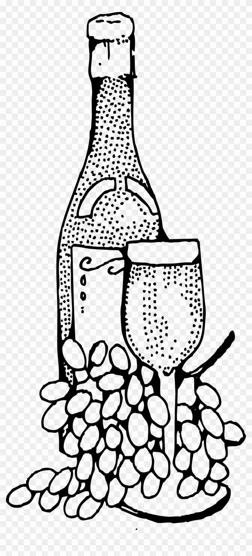Wine Clipart - Wine Bottle Clip Art #253355