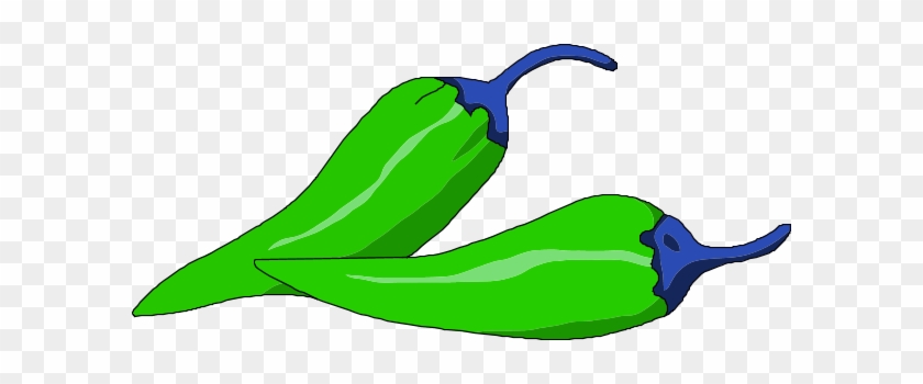 Chili Clipart Green Capsicum - Clip Art Of Green Chilli #253377