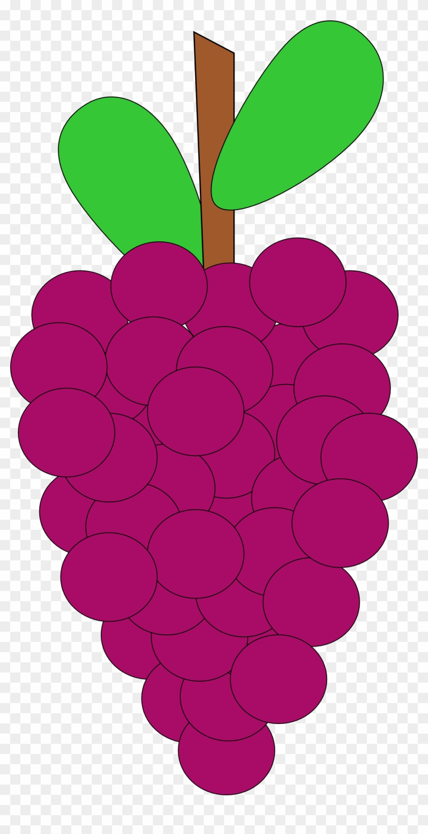 Grapes Clipart Grape Fruit Clip Art Downloadclipart - Animated Picture Of Grape #253381