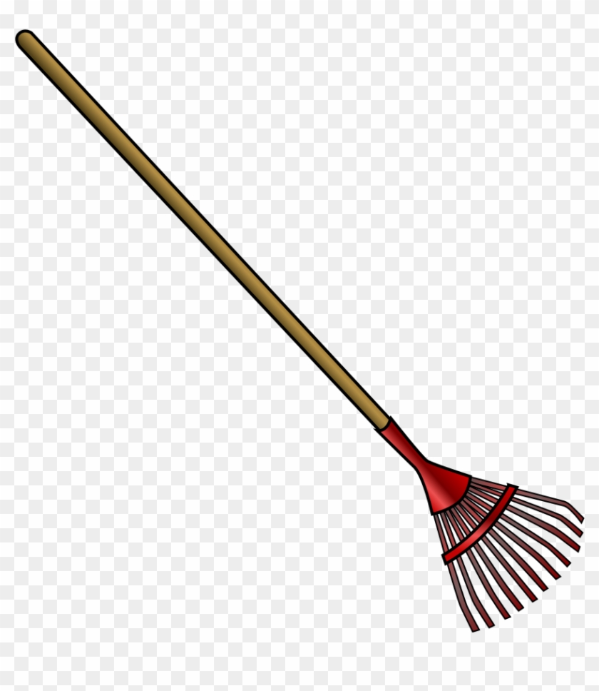 Rake And Leaves Clip Art - Molly Weasley Wand #253403