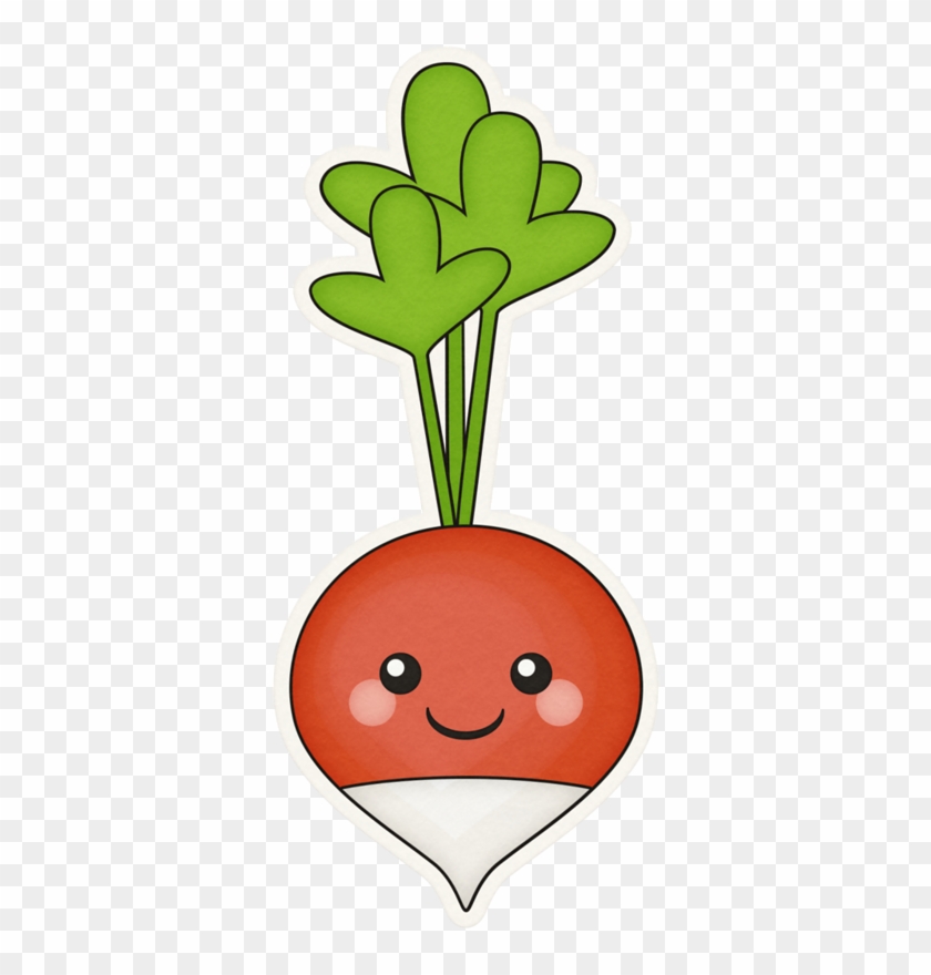 Emoticonclip Artcharacter Designalbumimage Fruitvegetable - Rabano Animado Para Colorear #253405