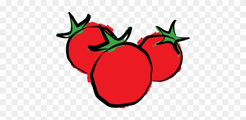 Cherry Tomato Clipart Round - Cherry Tomato Clipart #253415