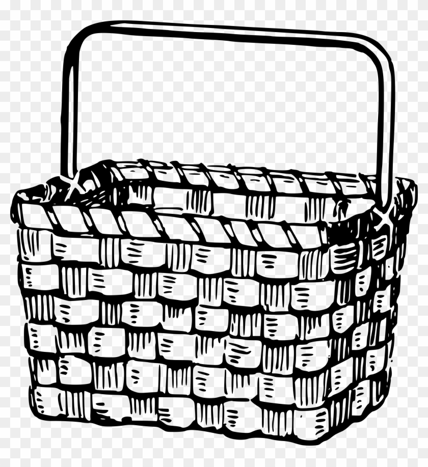 Racing Market Basket Clipart, Vector Clip Art Online, - Hot Air Balloon Basket Template #253417