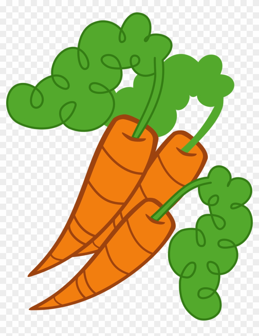 See Here Carrot Clipart Black And White Images Free - Mlp Carrot Top Cutie Mark #253501