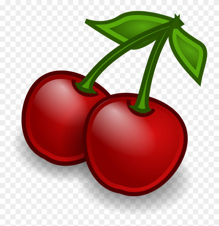 Clipart - Fruit-cherries - Cherry Cartoon - Free Transparent PNG Clipart  Images Download