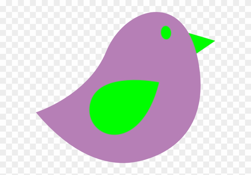 Purple Little Bird Clip Art At Clker - Clip Art #253595