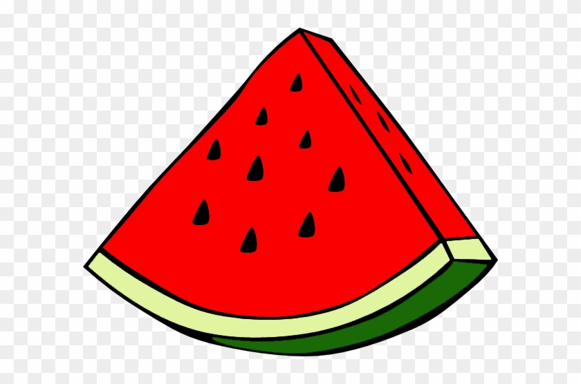 Fruit Clip Art Transparent Free - Watermelon Clip Art Free #253613