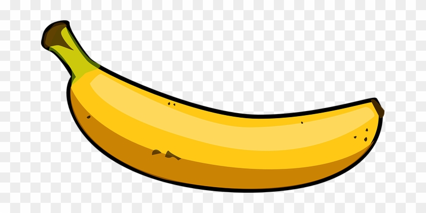 Banana, Yellow, Fruit, Tropical, Food - 바나나 일러스트 #253680