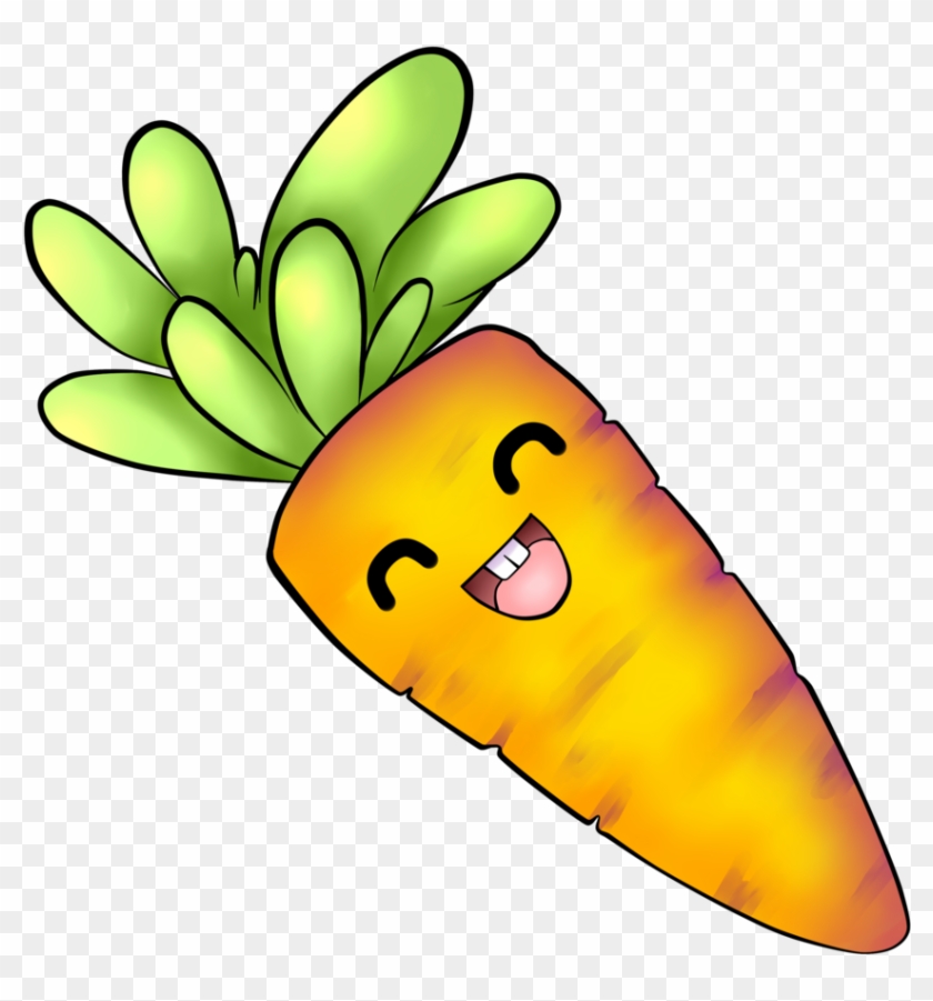 Kawaii Carrot By Chloeisabunny On Clipart Library - Cute Carrot Drawing #253726