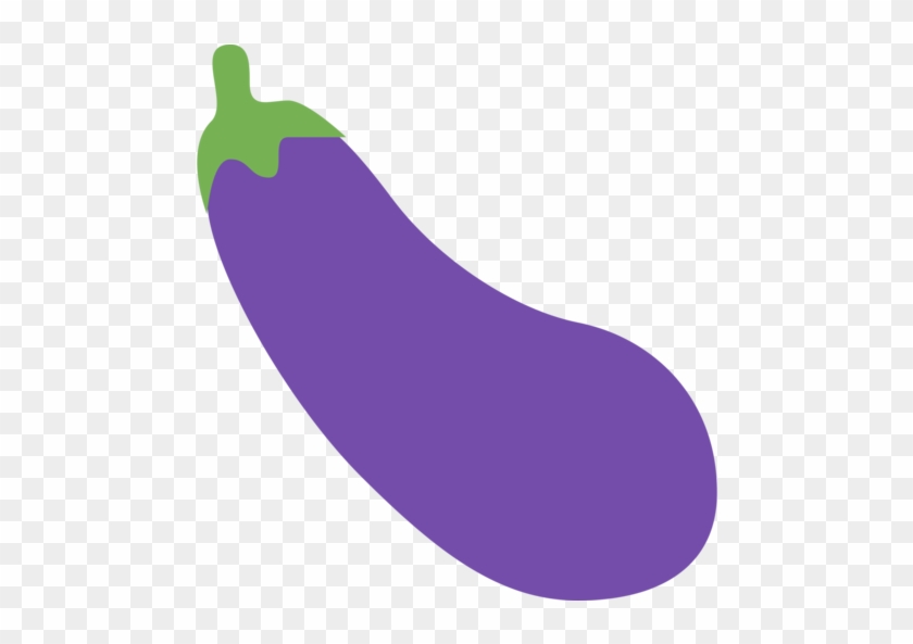 Twitter - Eggplant Emoji Svg #253793