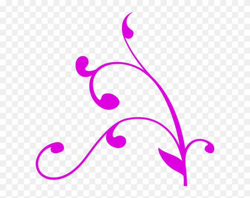 Decorative Corner Purple Clip Art - Tree Branch Clip Art #253929