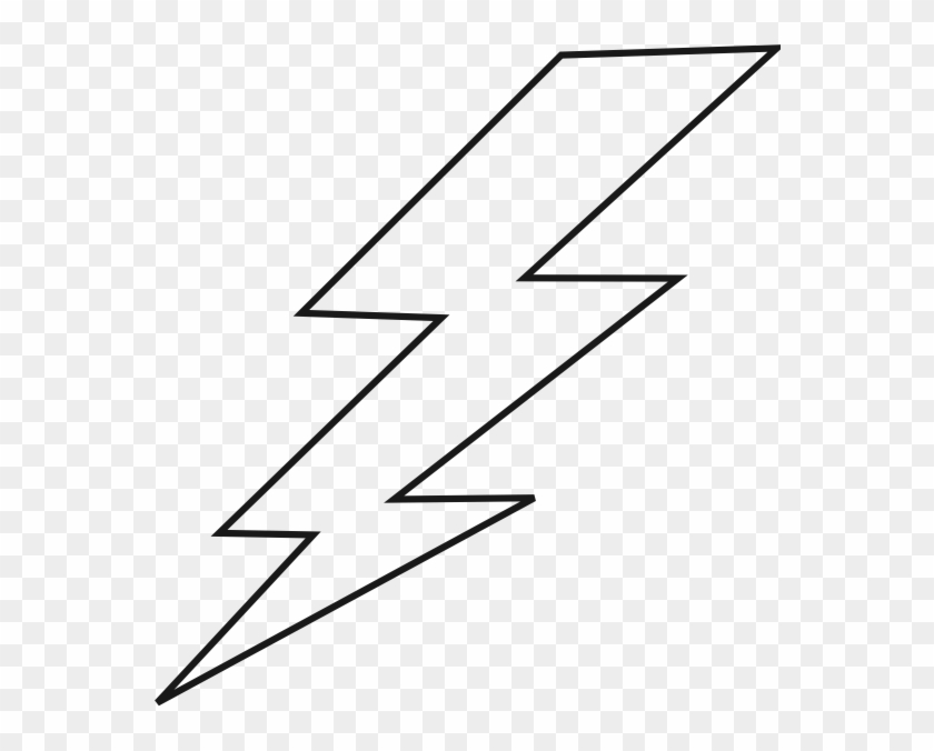 Lightning Black Bolt Clip Art - Lightning Bolt Clipart #254029