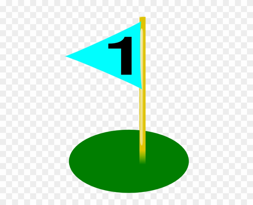 Golf Flag Hole 8 #254040