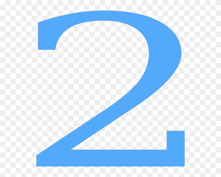 2 Countdown Clip Art At Vector Clip Art Online - Blue Number 2 Clipart #254043