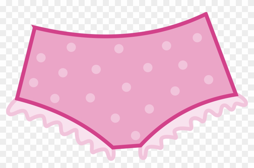 Pink Dotted Panties Png Images 600 X - Clip Art Underpants #254098