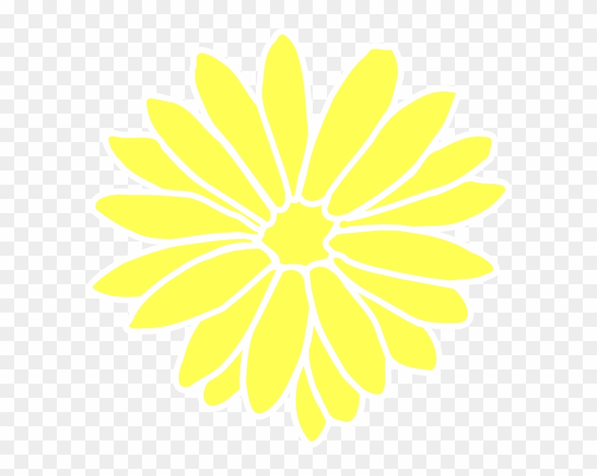 Dahlia Yellow Clip Art At Clker Com Vector Clip Art - Draw The South Dakota Flag #254111