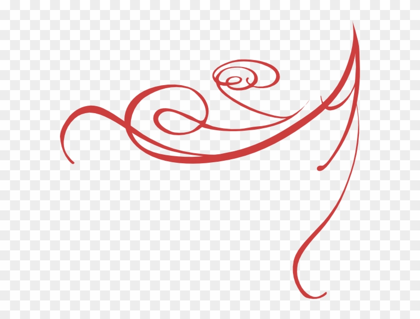 Red Swirls Clipart #254181