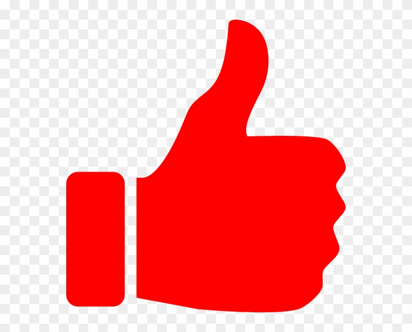 Thumbs Up Clipart Red Thumbs Up Clip Art At Clker Vector - Red Thumbs Up Png #254213