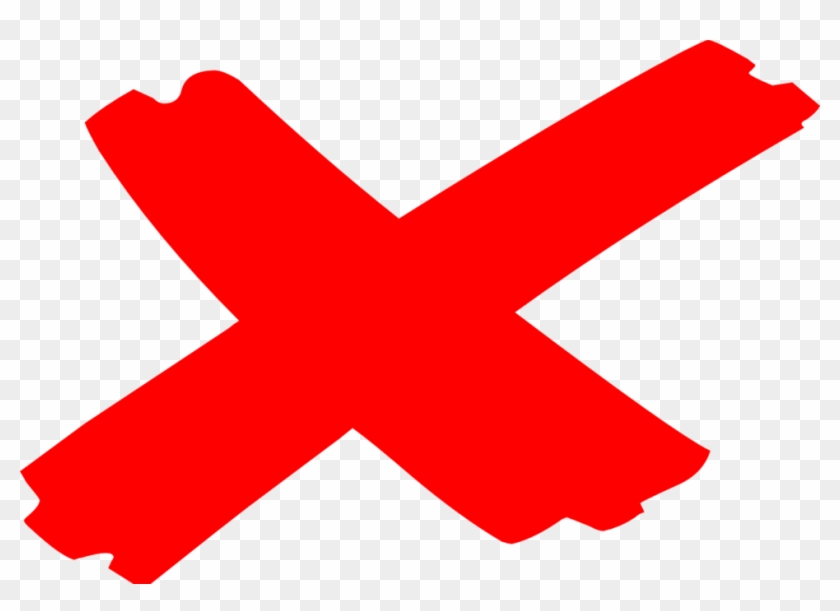 Red X Clipart X Marks The Spot 2 Clip Art At Clker - X Marks The Spot Clip #254234