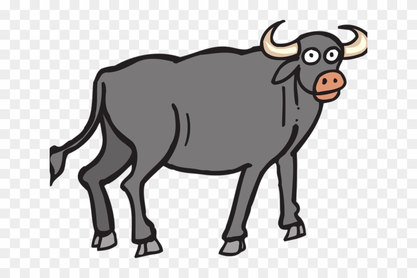 Ox Clipart Bull Horn - Buffalo Clipart #1629794