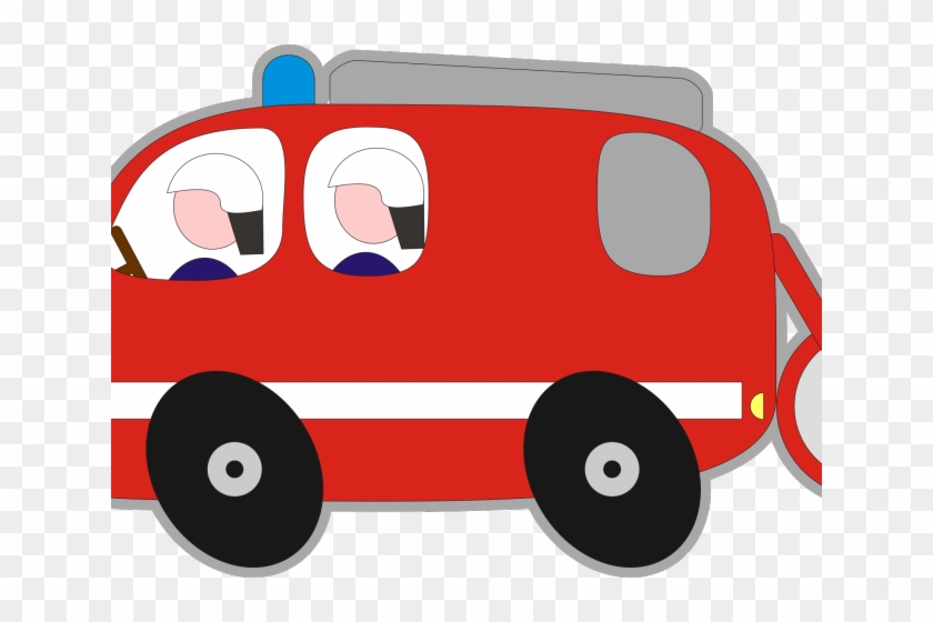 Fire Truck Clipart Big Car - Fire Engine #1629822