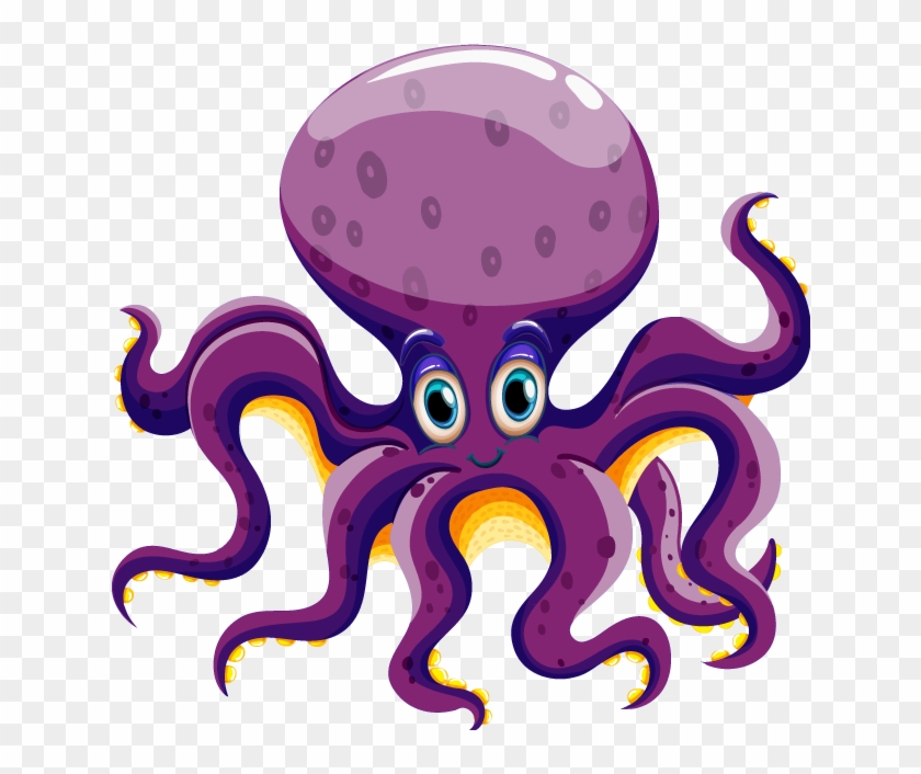 Octopus Clipart Alike - Sea Animals Images Art #1629846