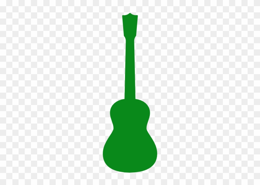 A Guide To Different Uke Body Sizes - Green Guitar Clipart #1629909