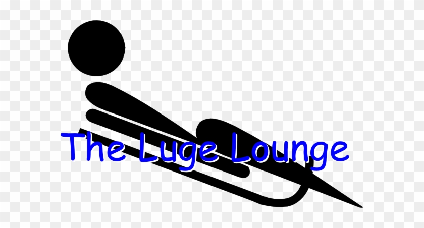 Luge Lounge Clip Art - Luge Lounge Clip Art #1629922