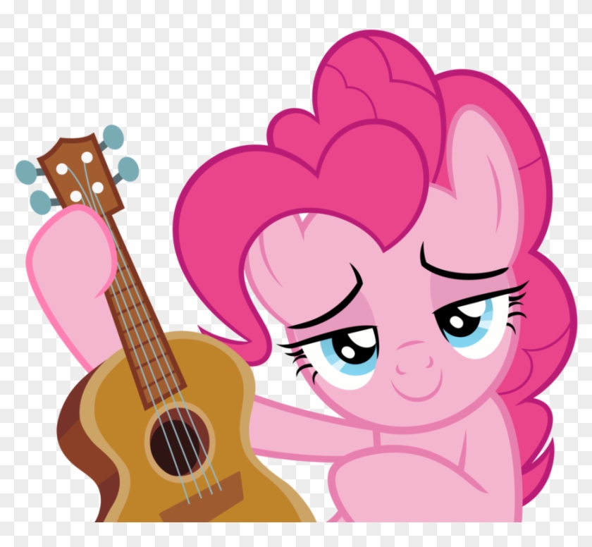 Pinkie With Ukulele By - Mlp Pear Butter Guitar #1629924