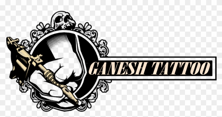 Welcome To Ganesh Tatto Studio - Logo Tattoo Machine Png #1630054