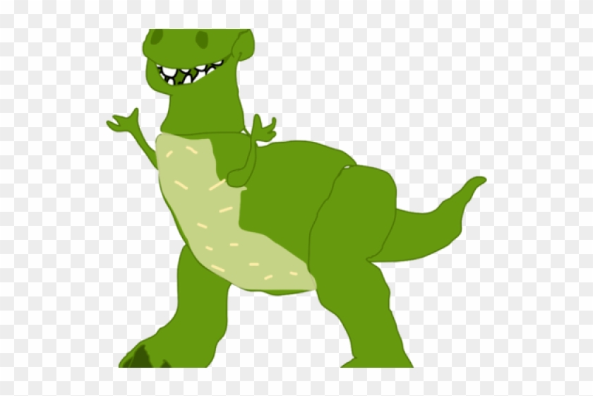 Toy Story Clipart T Rex - Cartoon #1630119