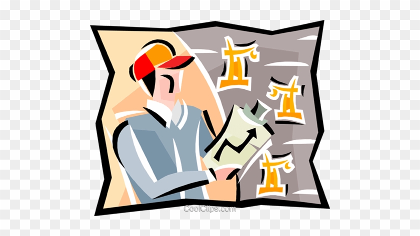 Man Reviewing Drilling Reports Royalty Free Vector - Man Reviewing Drilling Reports Royalty Free Vector #1630311
