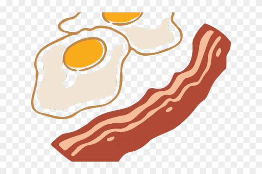 Omelette Clipart Fried Egg - Bacon And Eggs Transparent #1630332