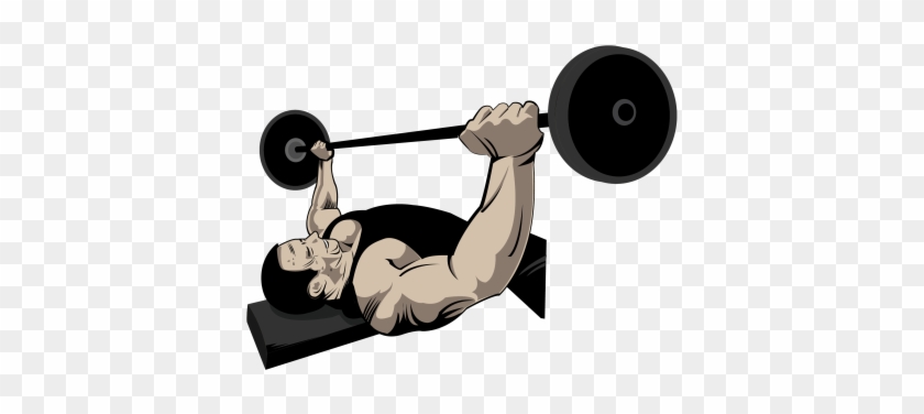 Become Strong & Flexible From Lifting Weights - Bench Press Logo Png #1630432