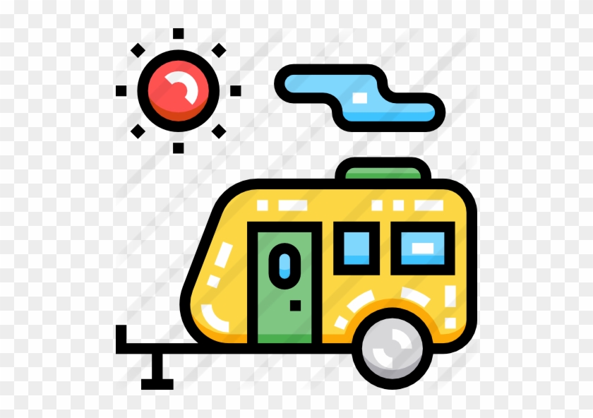 Camper Free Icon - Vector Graphics #1630487
