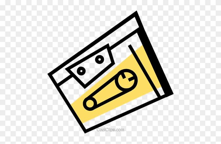 Cassette Tapes Royalty Free Vector Clip Art Illustration - Cassette Tapes Royalty Free Vector Clip Art Illustration #1630530